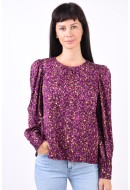 Bluza Dama Selected Slfmille Potent Purple Aop